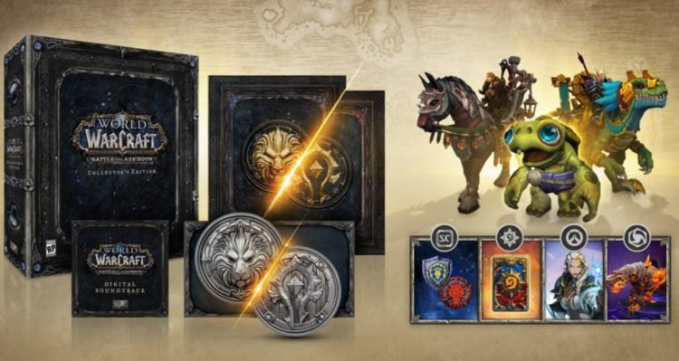 World of Warcraft Battle for Azeroth zberatelska seria