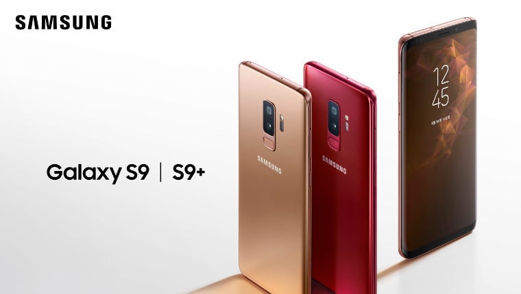 Samsung S9 nové farby