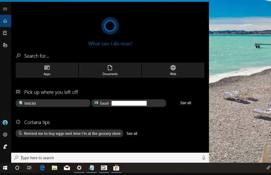 Nove moznosti vyhladavania Windows 10 Cortana