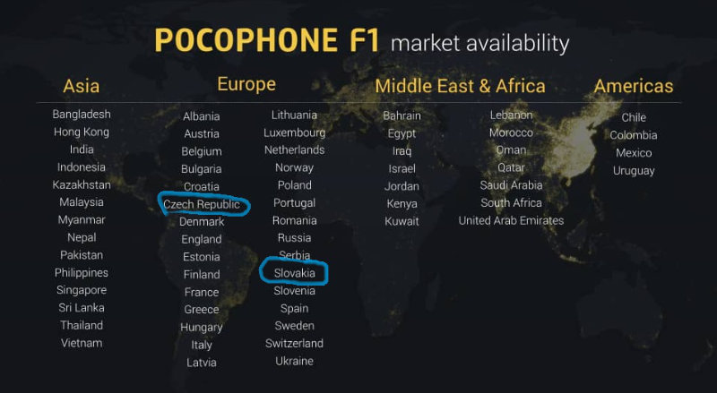 oficialna dostupnost Xiaomi Pocophone F1 slovensko a cesko